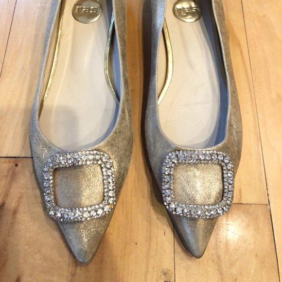 Dauphine Shimmered Skimmers by Ras sz 9 - Picture 5 of 5